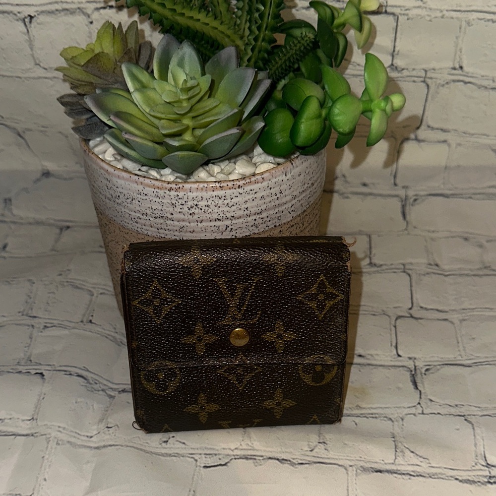 Louis Vuitton Dark Brown Monogram Wallet
